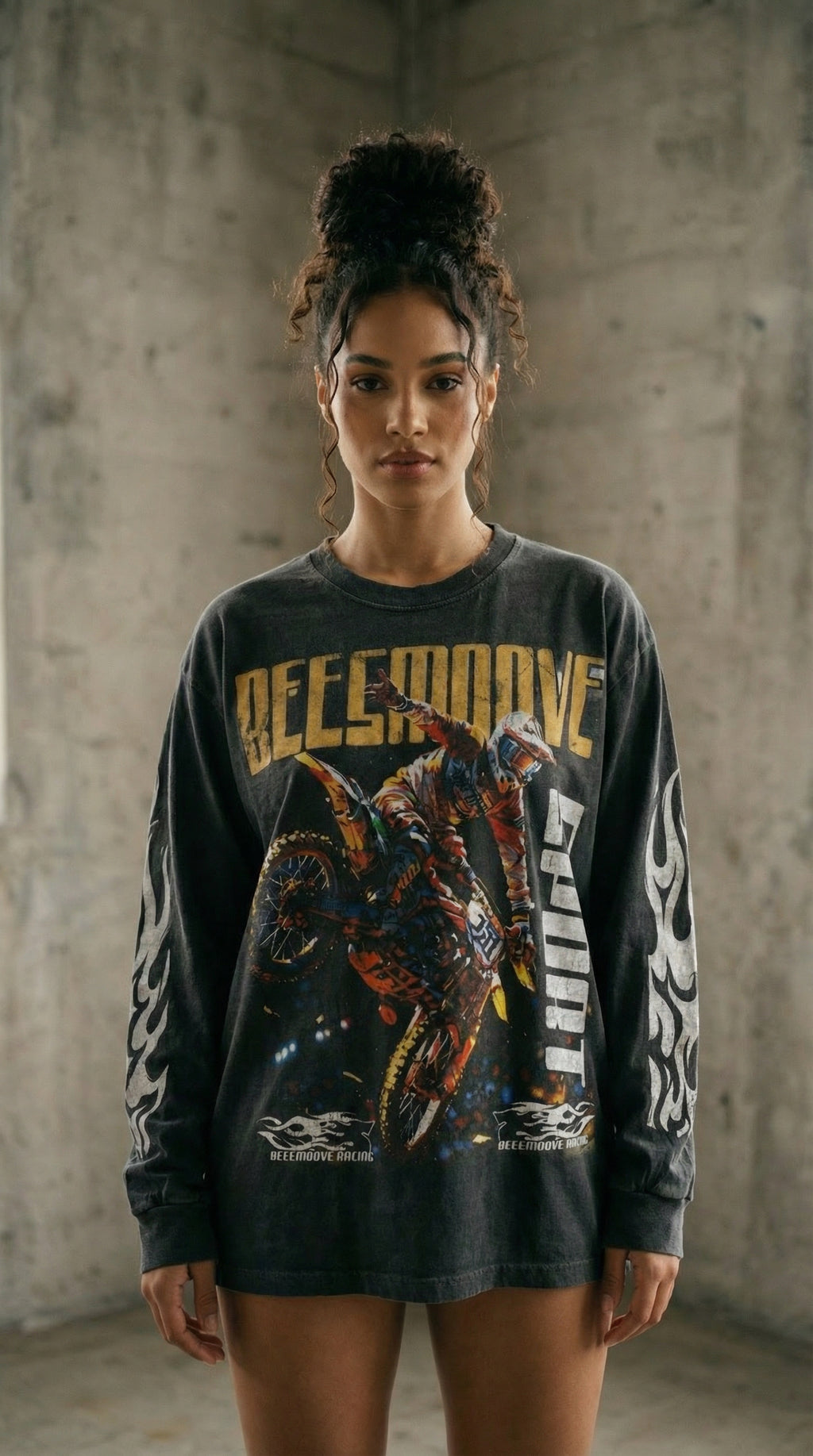 BEESMOOVE EXTREME FULL THROTTLE Long Sleeve Tee