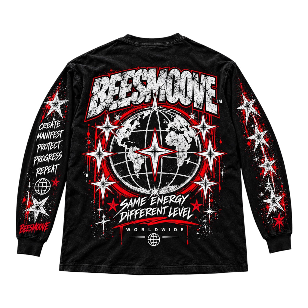 Beesmoove Same Energy. Different Level Long Sleeve T-Shirt