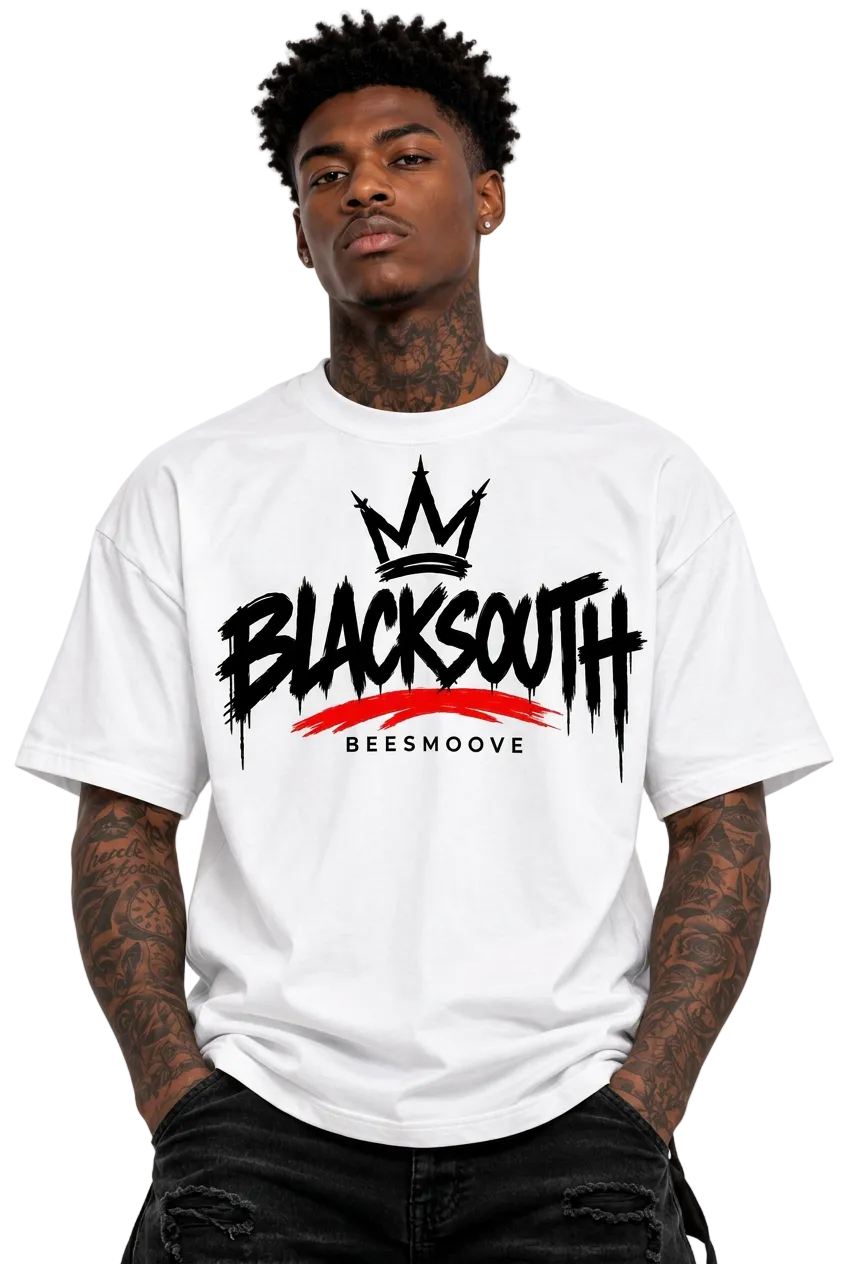 Beesmoove BLACKSOUTH CROWN TEE White