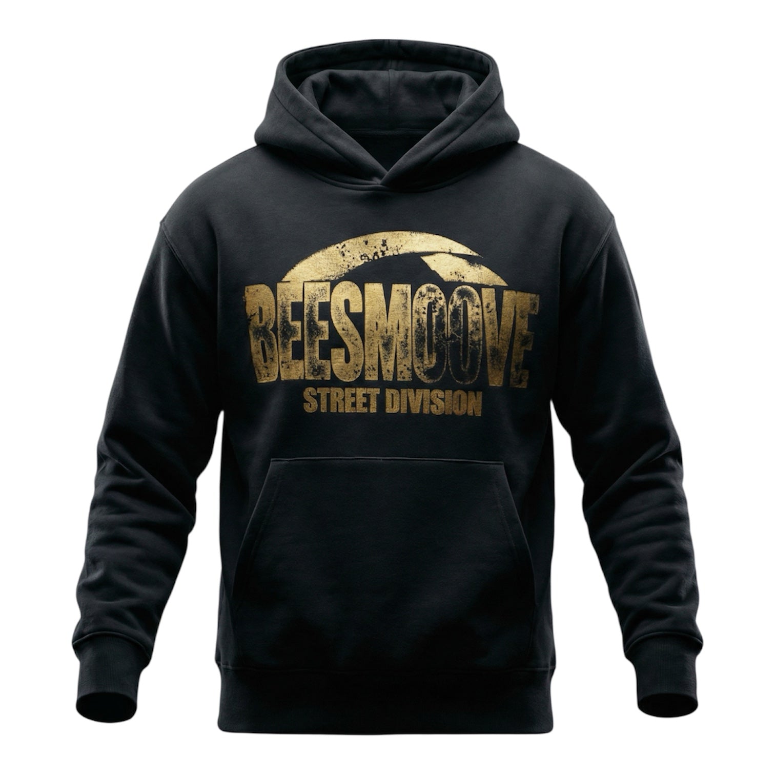 BEESMOOVE Street Division 
Gold Hoodie