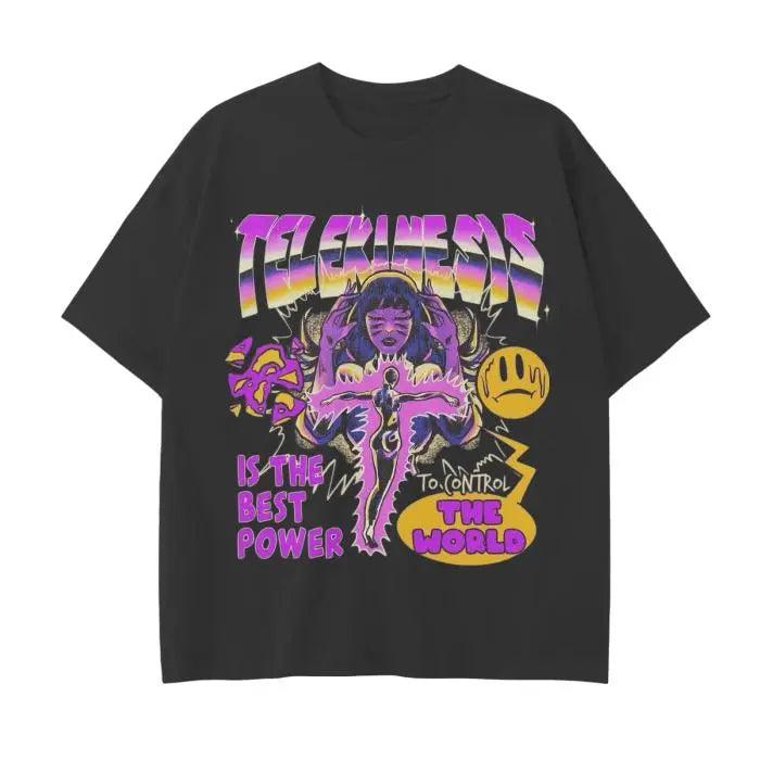 Beesmoove Telekinesis Power Tee Drop Shoulder T-Shirt - Beesmoove 