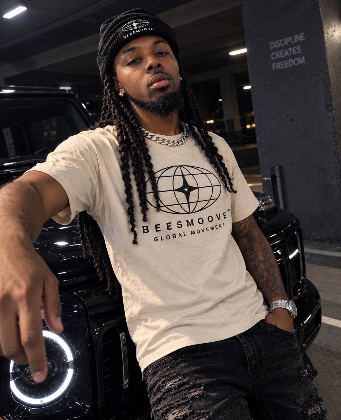 Beesmoove GLOBAL FREQUENCY tee