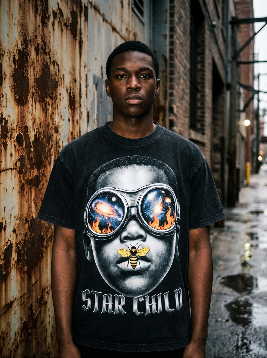BEESMOOVE HIVE MIND: STAR CHILD Tee