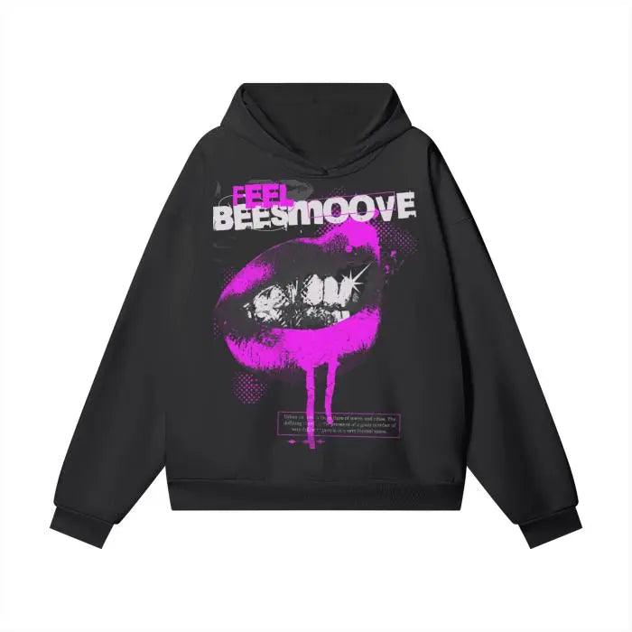 Beesmoove Beestung Oversize Heavyweight Hidden Pocket Hoodie - Beesmoove 