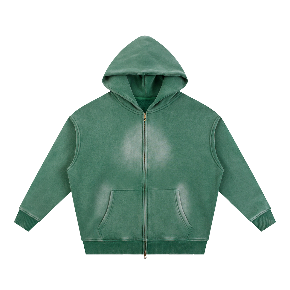 Beesmoove FOUNDATION ZIP
Zipper Boxy Fleece Hoodie