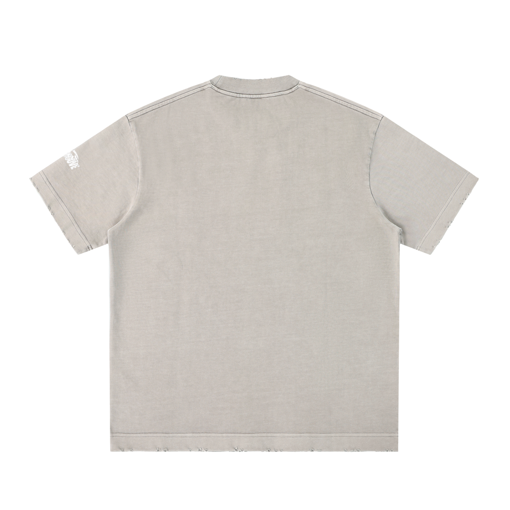 Beesmoove Blacksouth The squad Vintage Washed Frayed T-Shirt