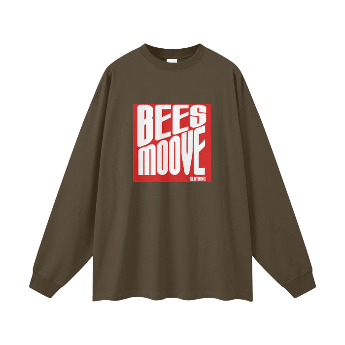 Beesmoove Minimalist Cotton Long Sleeve Tee - Beesmoove 