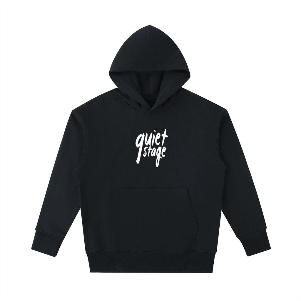 BEESMOOVE quiet stage Heavyweight Cotton Hoodie