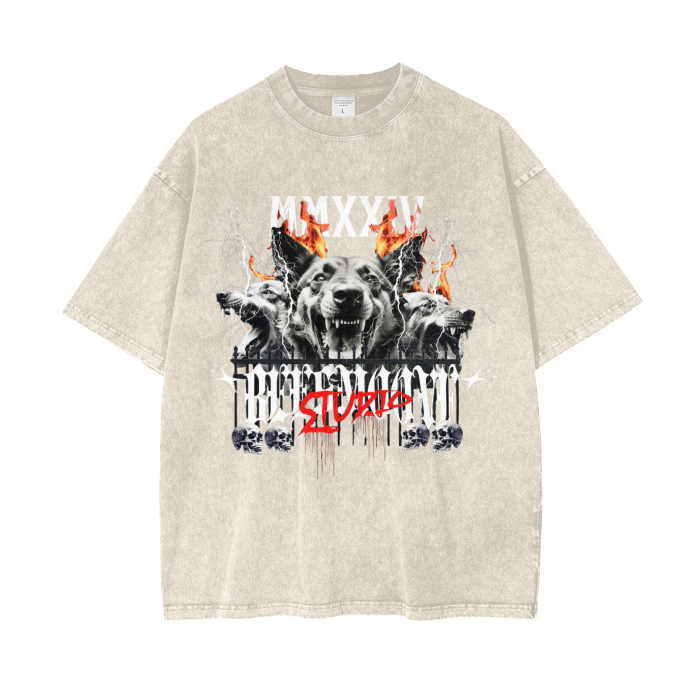 Beesmoove Eternal Guard Wash Oversize T-Shirt