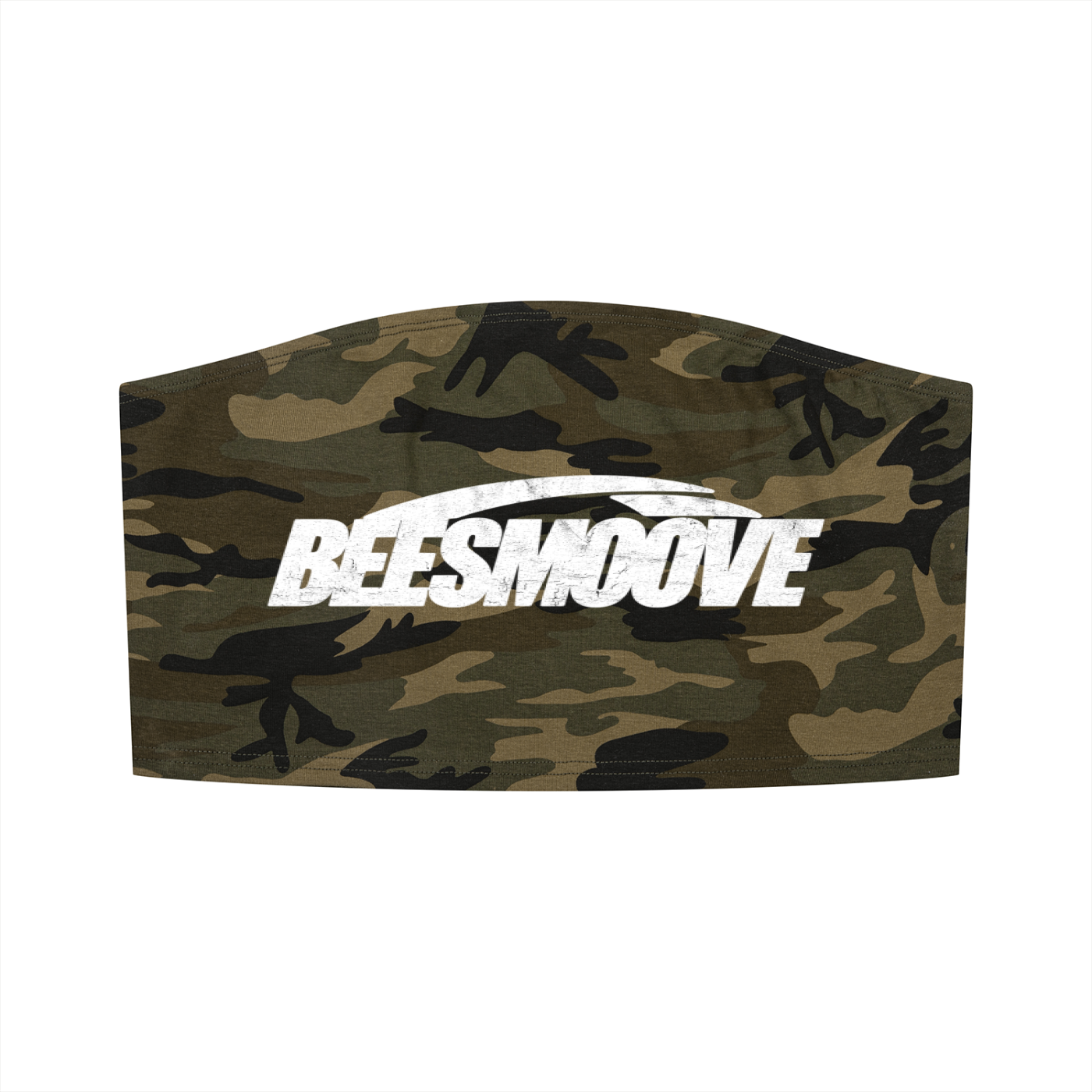 Beesmoove Women’s Camo Cropped Tube Top