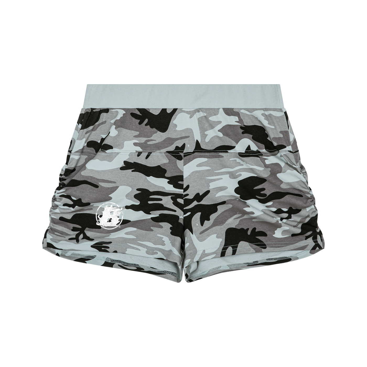 Beesmoove Women's Slim Camo Shorts