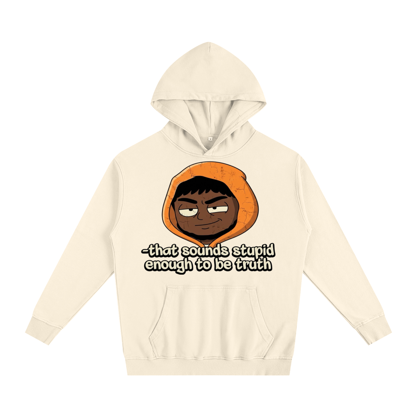 Beesmoove Blacksouth T.S.S.E.T.B.T Oversized Essential Hoodie