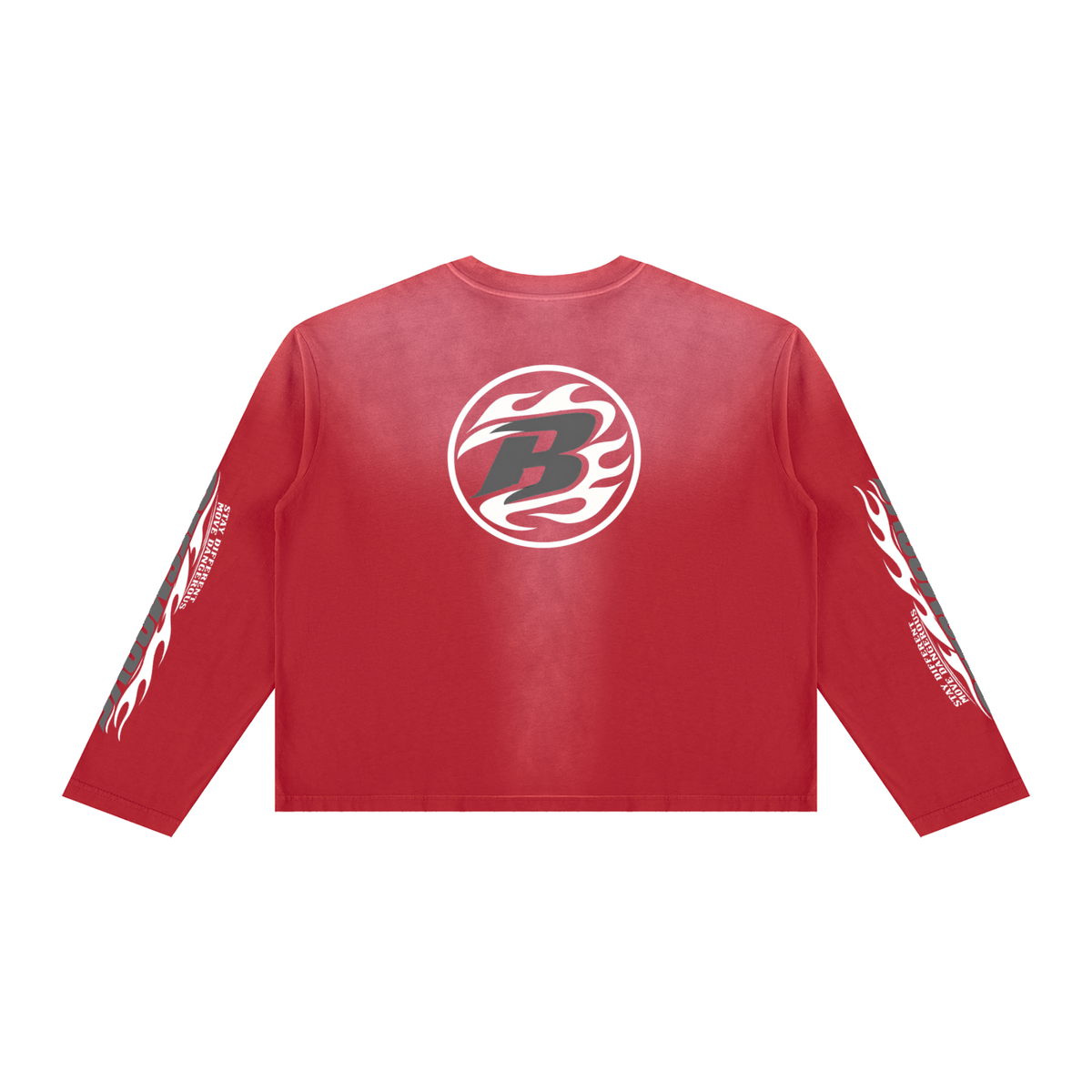BEESMOOVE Stay Different Boxy Long Sleeve T-Shirt