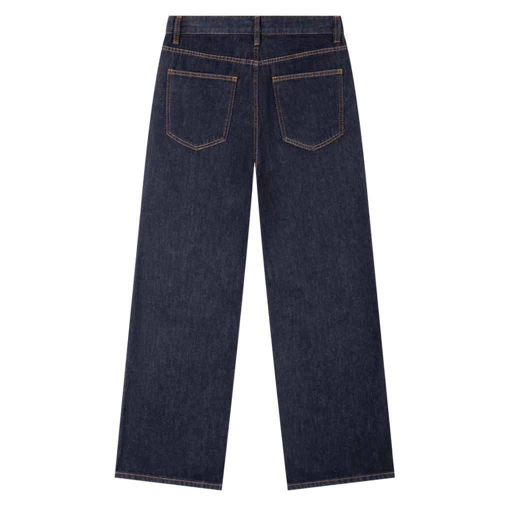 Beesmoove Heavyweight Straight Leg Denim Jeans