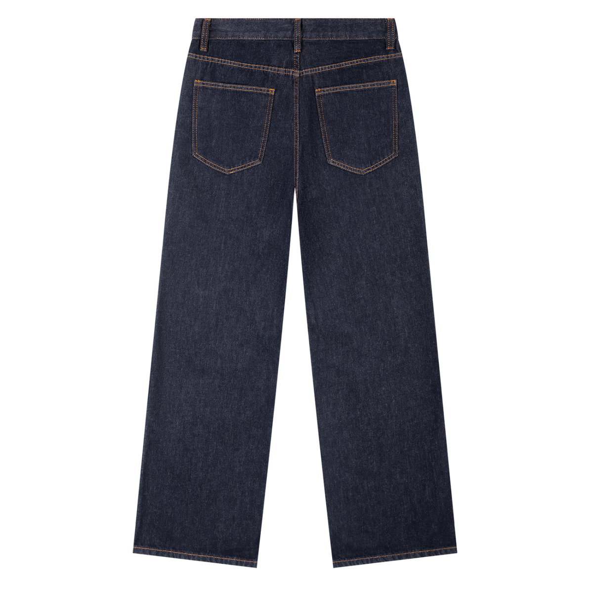 Beesmoove Heavyweight Straight Leg Denim Jeans