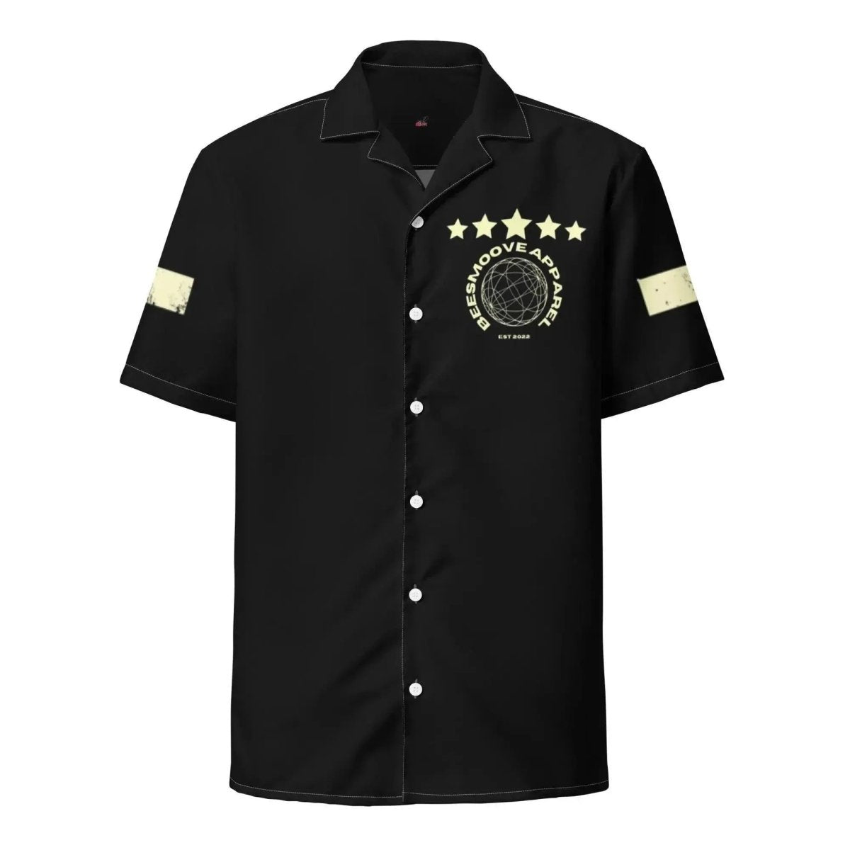 Beesmoove 5 star 90s Unisex button shirt - Beesmoove