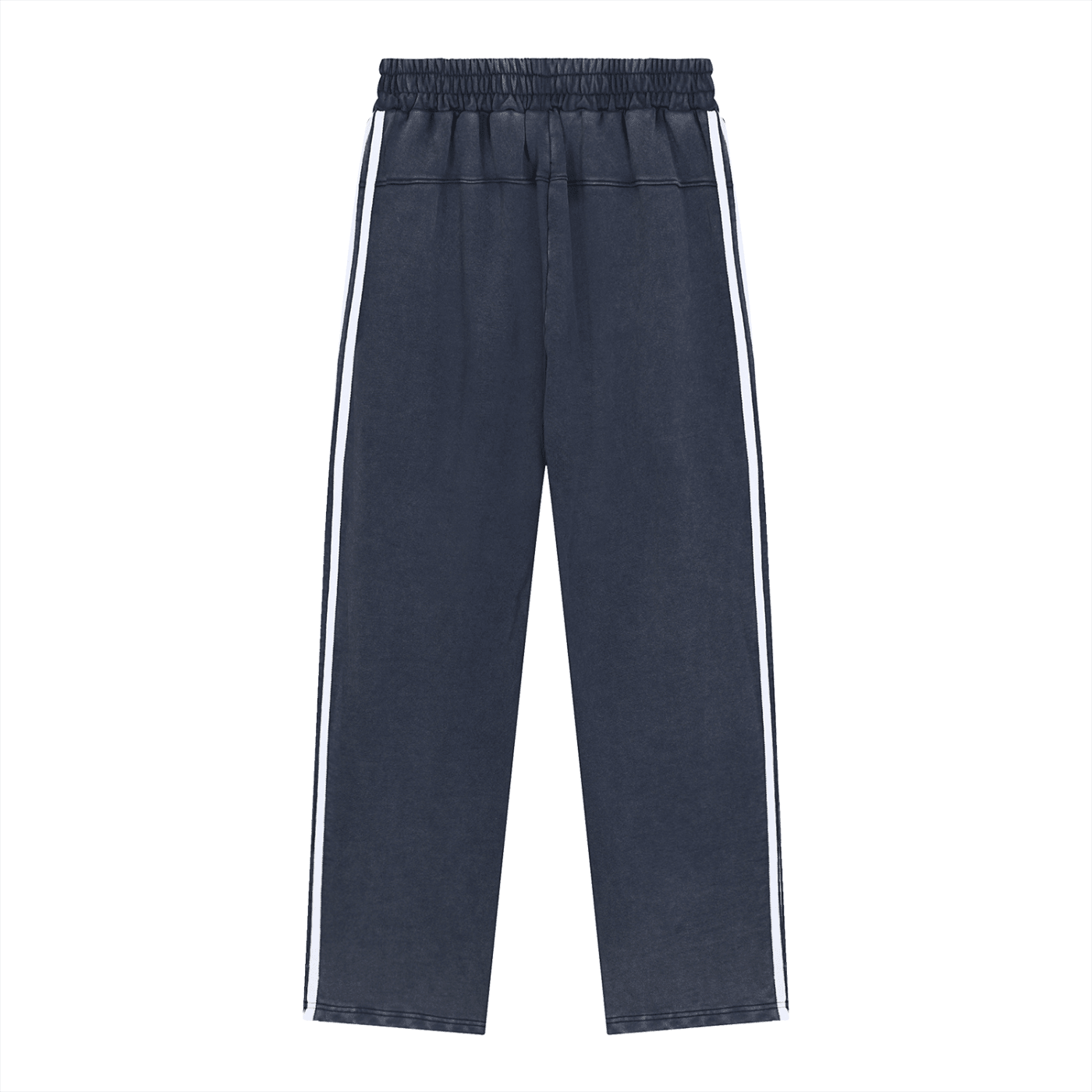 BEESMOOVE Afterlife Drip Snow Washed Contrast Tape Sweatpants - Beesmoove