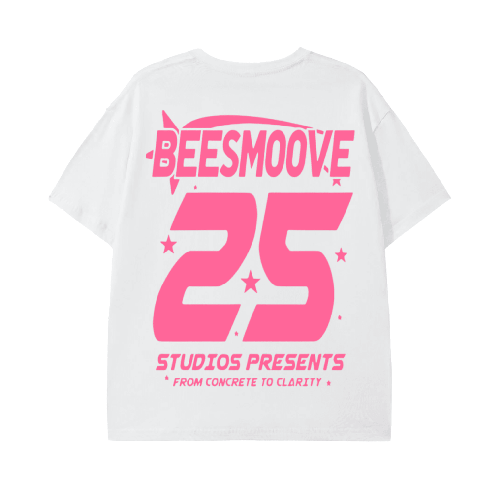 BEESMOOVE Afterlife Pink Drip T-Shirt - Beesmoove