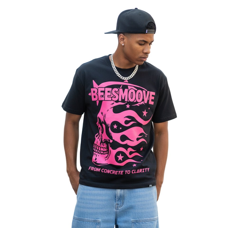 BEESMOOVE Afterlife Pink Drip T-Shirt - Beesmoove