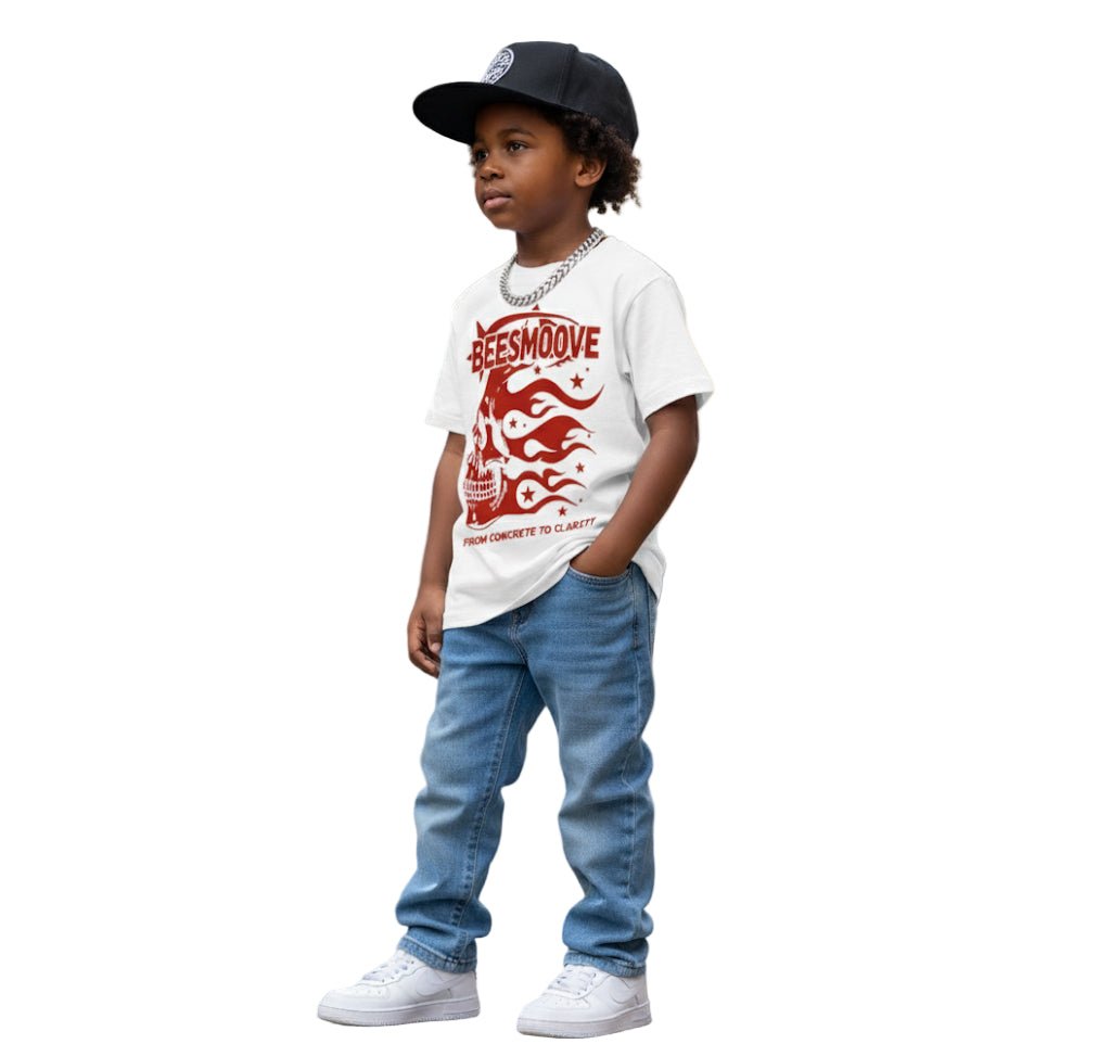BEESMOOVE Afterlife Red Drip Kids' T-shirt - Beesmoove