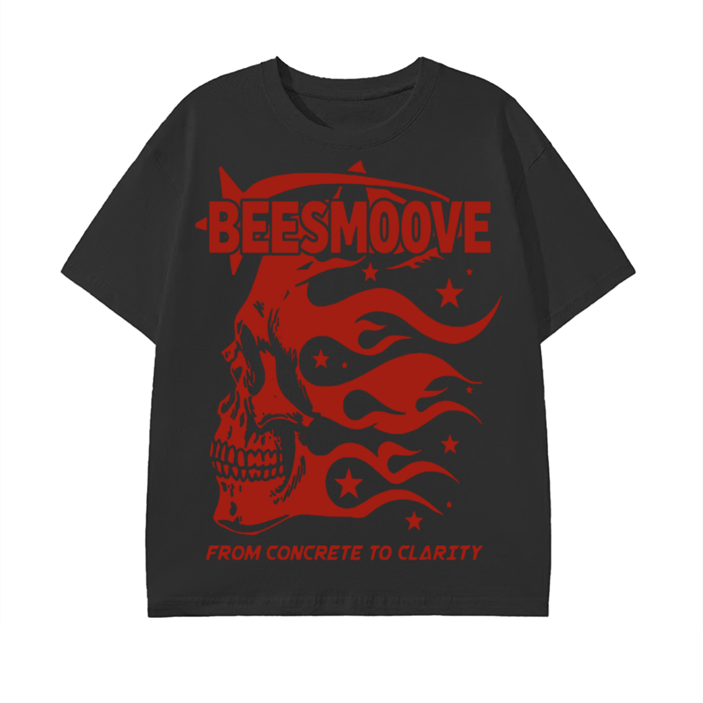 BEESMOOVE Afterlife Red Drip T-Shirt - Beesmoove