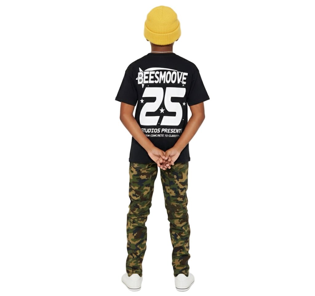 BEESMOOVE Afterlife White Drip Kids' T-shirt - Beesmoove