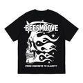 BEESMOOVE Afterlife White Drip T-Shirt - Beesmoove