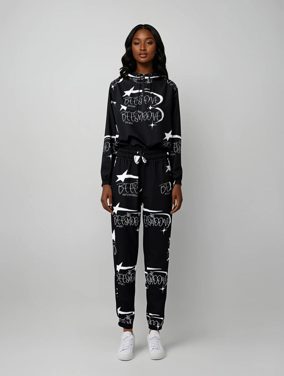 Beesmoove all star famous black woman’s track pants - Beesmoove