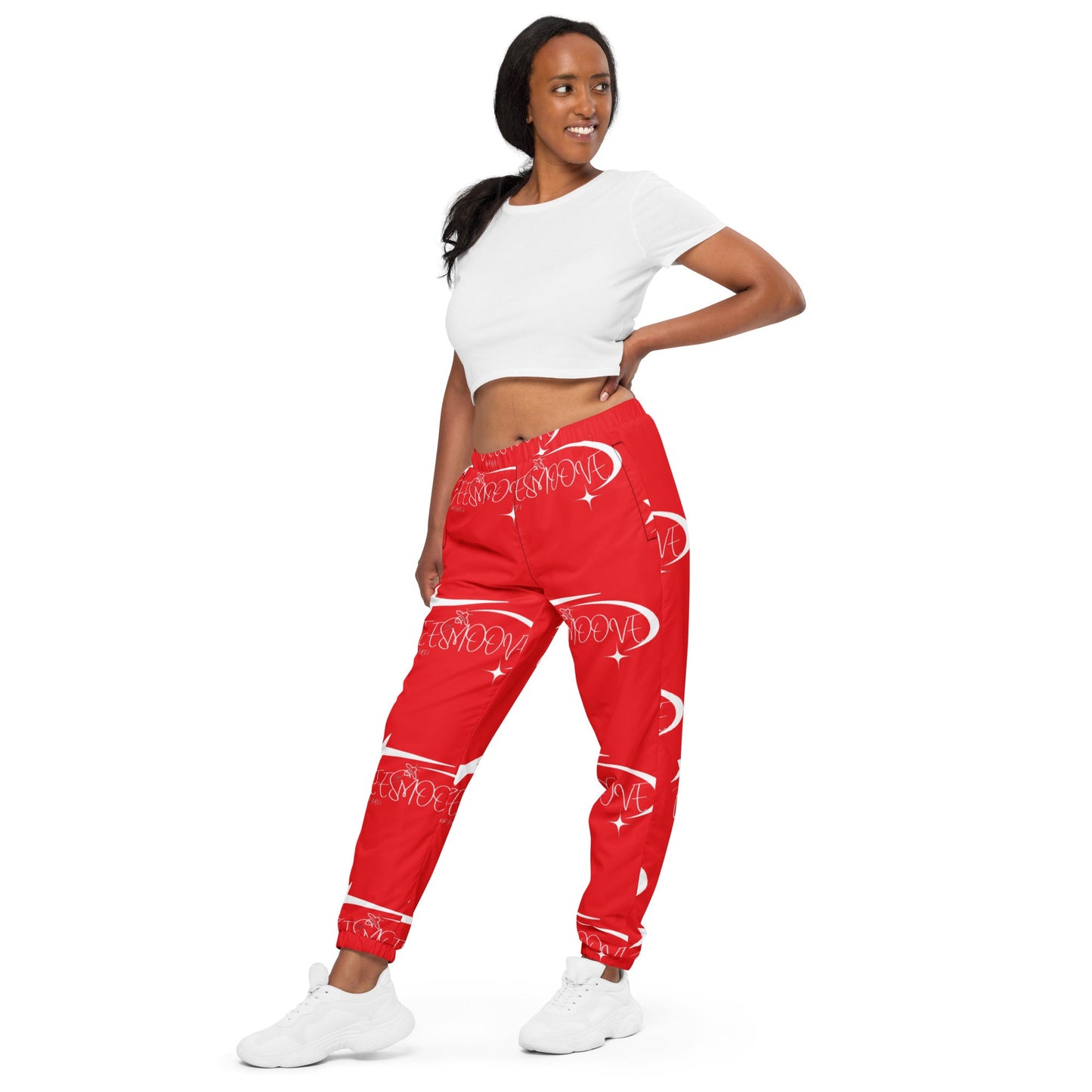 Beesmoove all star famous red woman’s track pants - Beesmoove