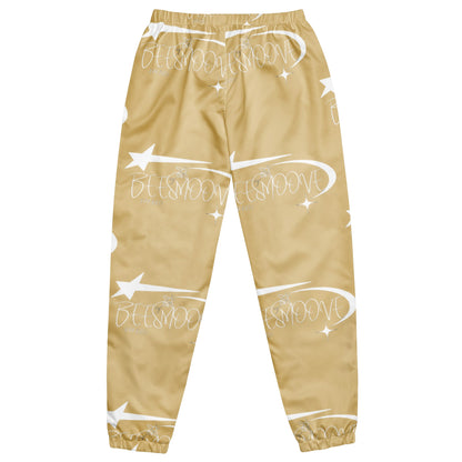 Beesmoove all star famous woman’s tan track pants - Beesmoove