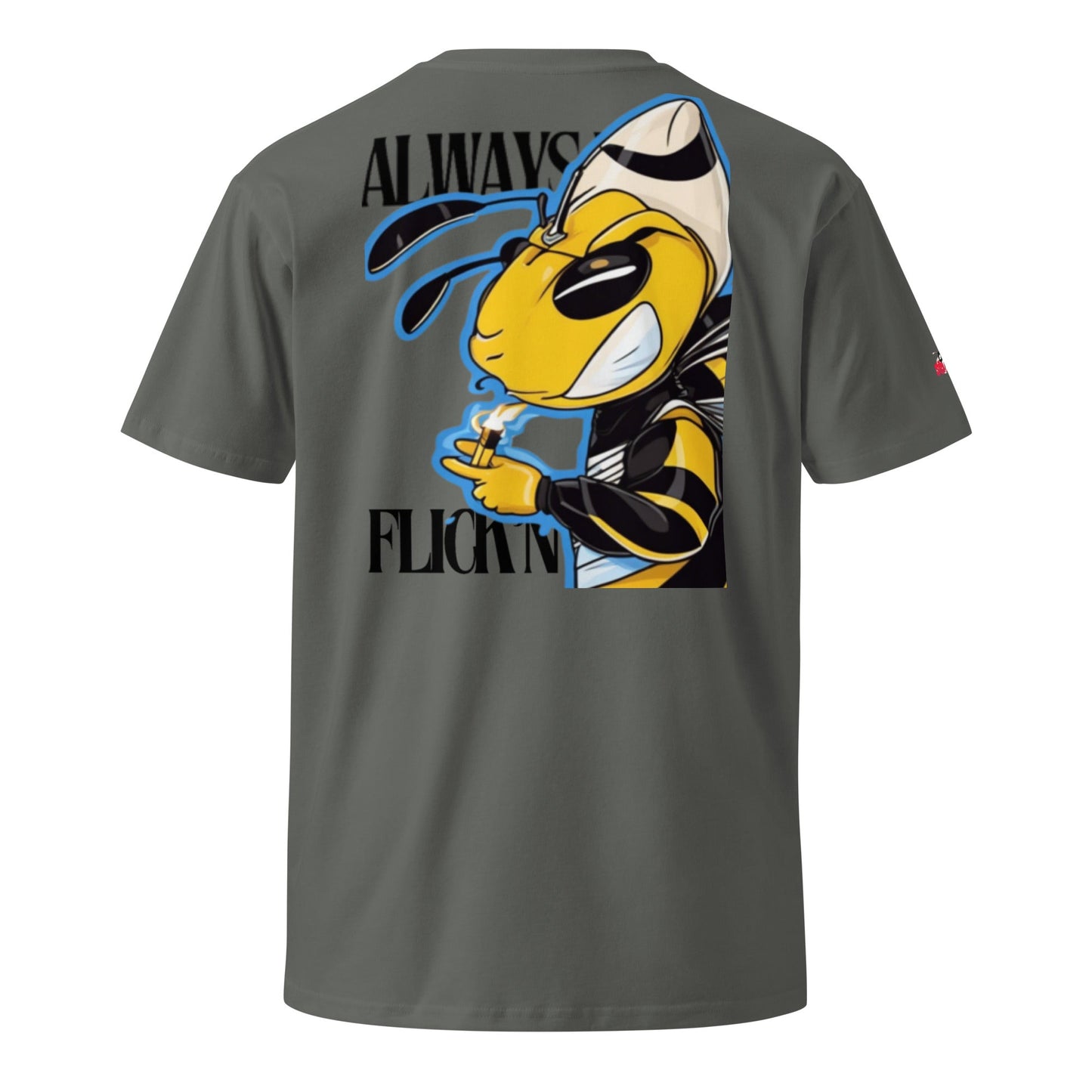 Beesmoove always bee flick’N black Unisex premium t-shirt - Beesmoove