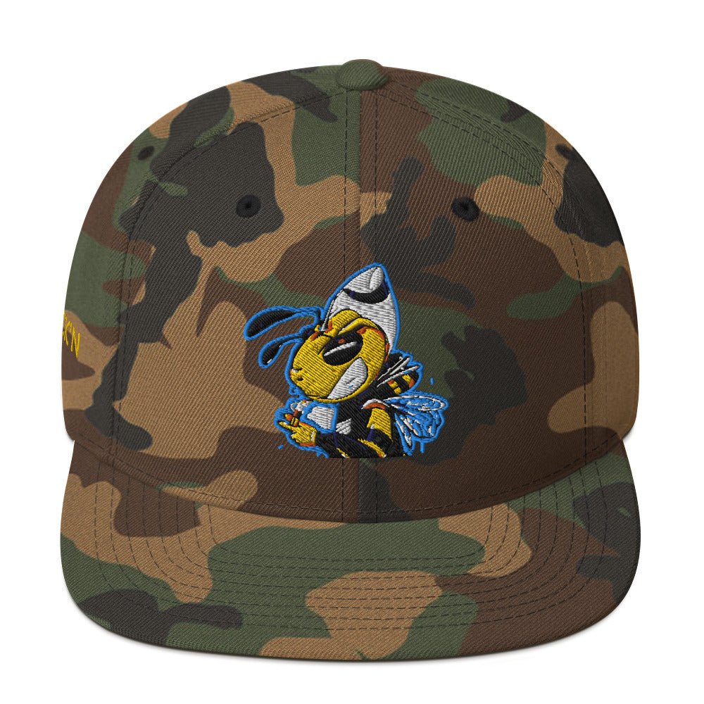 Beesmoove always bee flick’n Snapback Hat - Beesmoove