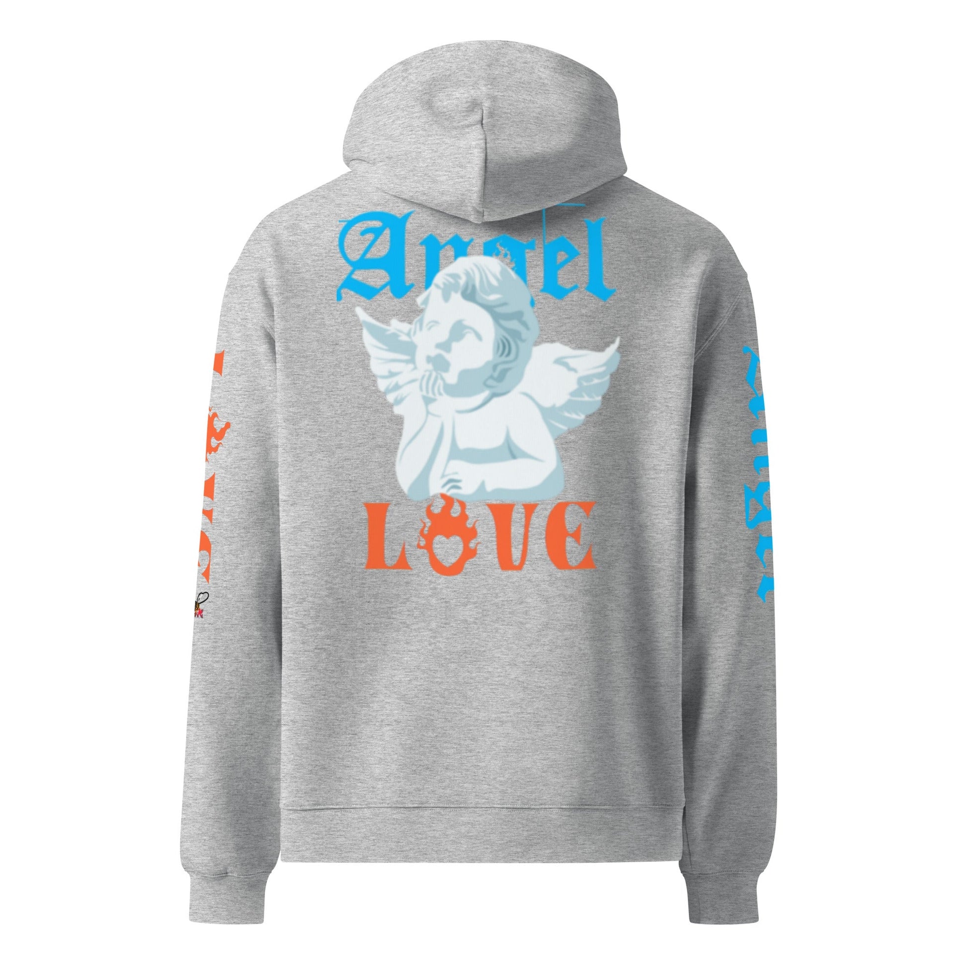 Beesmoove angel love Unisex oversized hoodie - Beesmoove