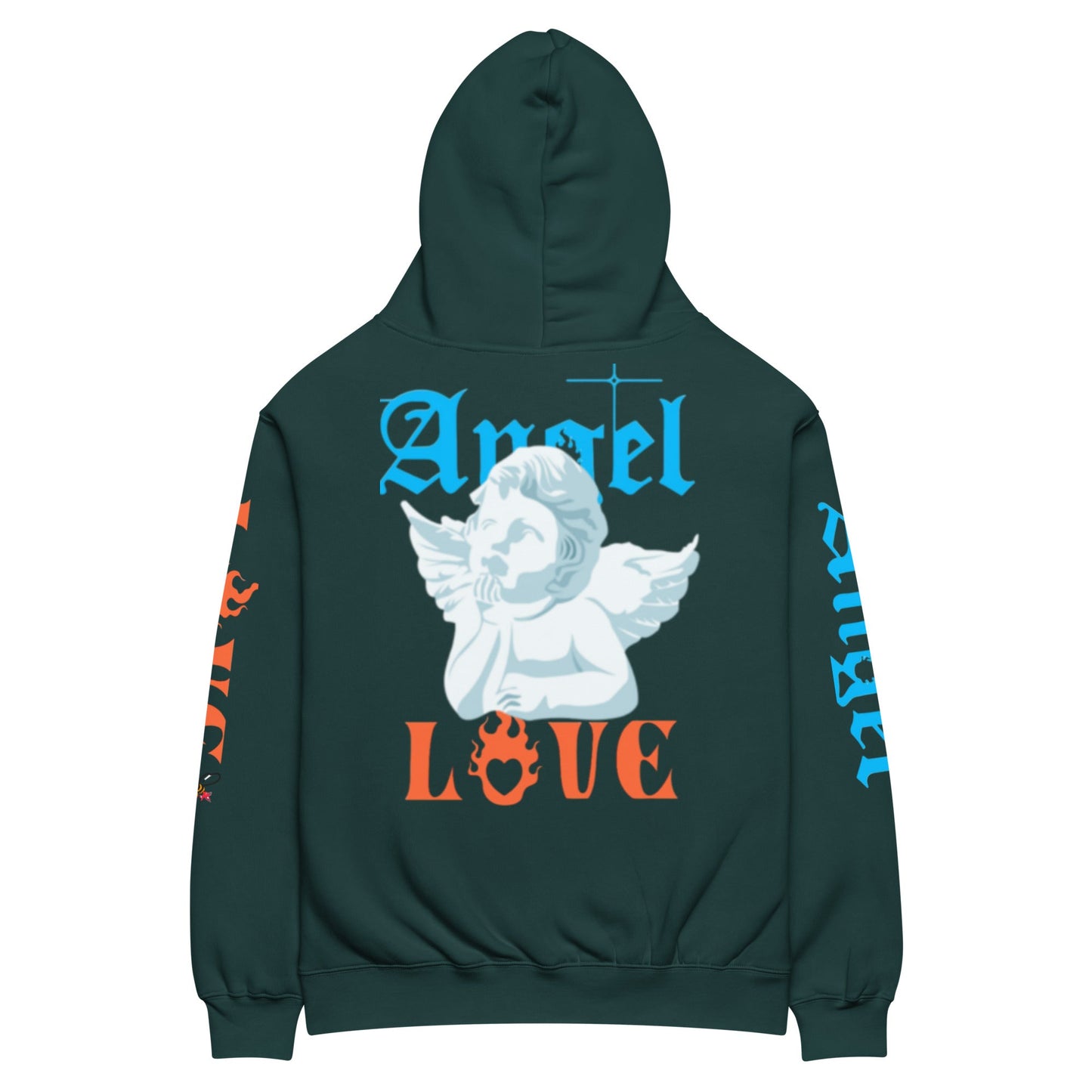 Beesmoove angel love Unisex oversized hoodie - Beesmoove