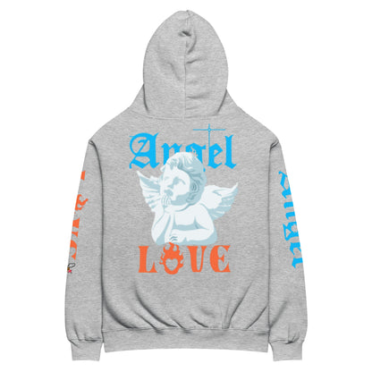 Beesmoove angel love Unisex oversized hoodie - Beesmoove