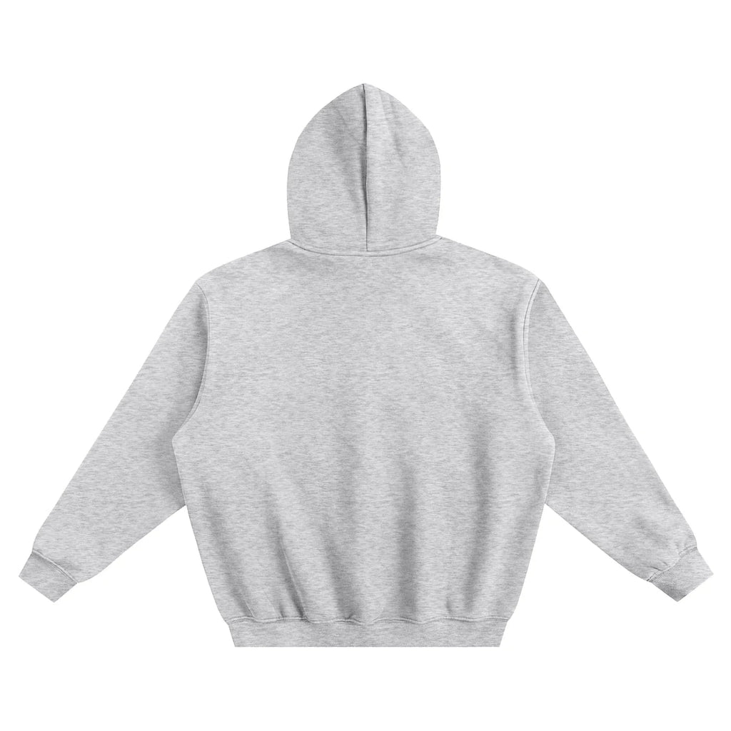 BEESMOOVE Angel’s Crossfire Fleeced Boxy Hoodie - Beesmoove