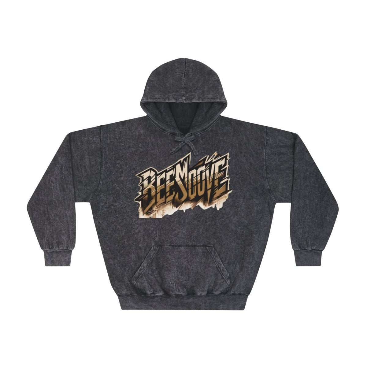 Beesmoove angry studio bet bee Unisex Mineral Wash Hoodie - Beesmoove