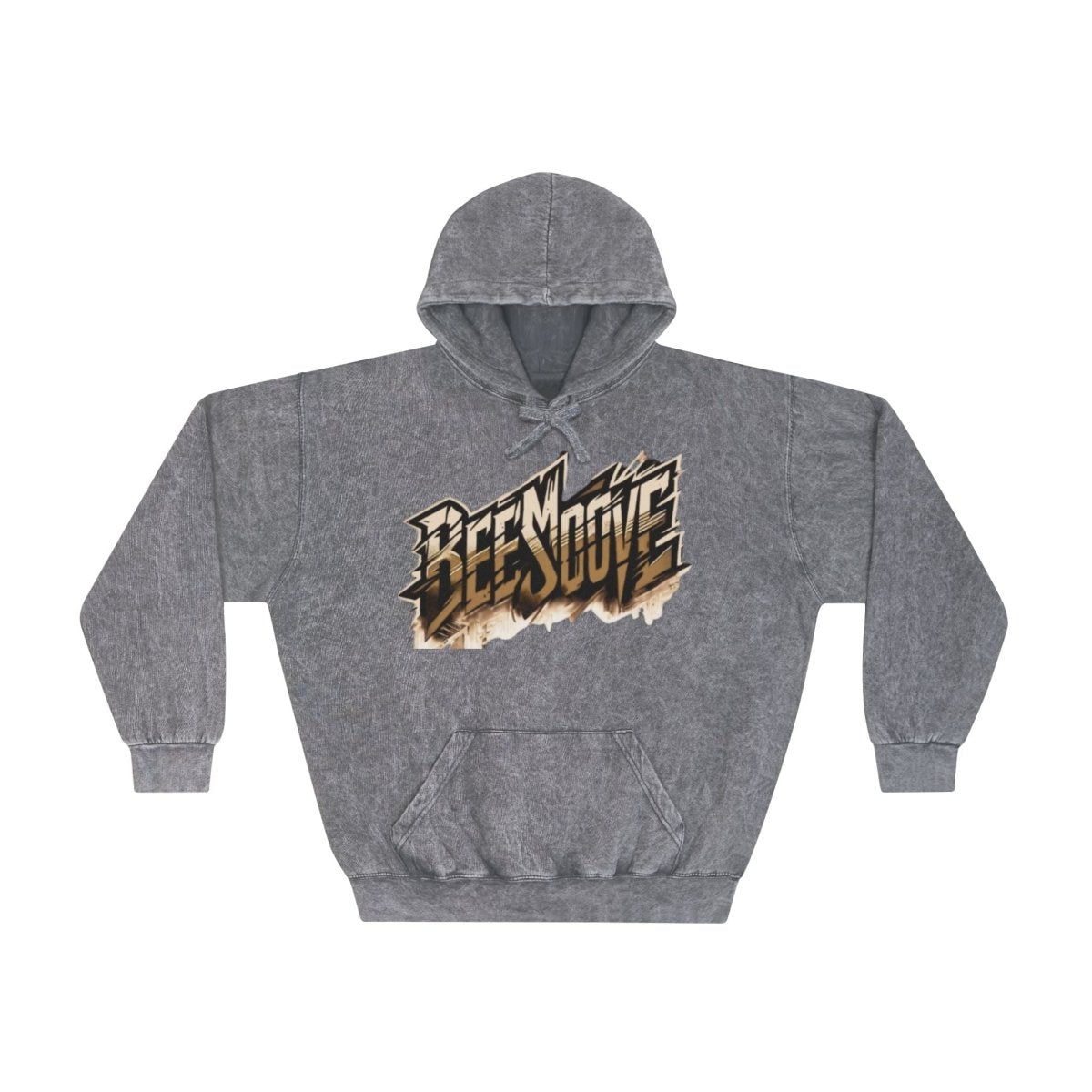 Beesmoove angry studio bet bee Unisex Mineral Wash Hoodie - Beesmoove