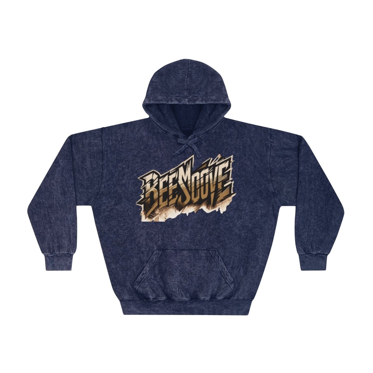 Beesmoove angry studio bet bee Unisex Mineral Wash Hoodie - Beesmoove