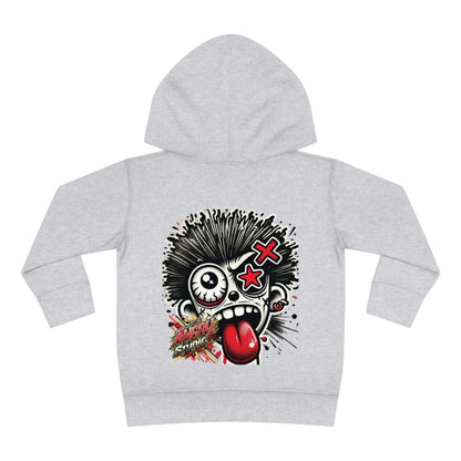 Beesmoove angry studio crazy face Toddler Pullover Fleece Hoodie - Beesmoove