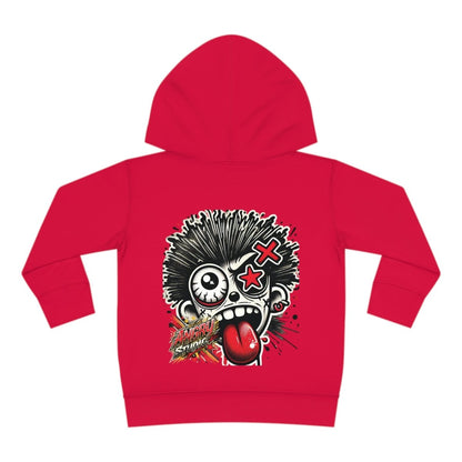 Beesmoove angry studio crazy face Toddler Pullover Fleece Hoodie - Beesmoove