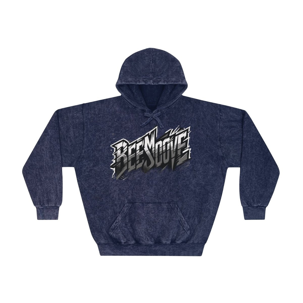 Beesmoove angry studio crazy face Unisex Mineral Wash Hoodie - Beesmoove