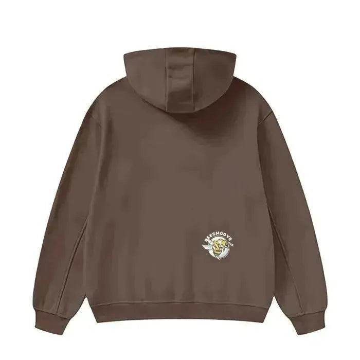 Beesmoove Apparel Alpha Sting High Neck Insulated Hoodie - Beesmoove