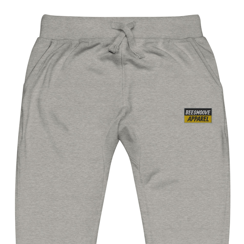 Beesmoove apparel black&gold mark Unisex fleece sweatpants - Beesmoove