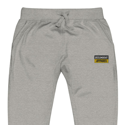 Beesmoove apparel black&gold mark Unisex fleece sweatpants - Beesmoove