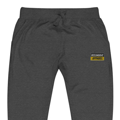 Beesmoove apparel black&gold mark Unisex fleece sweatpants - Beesmoove