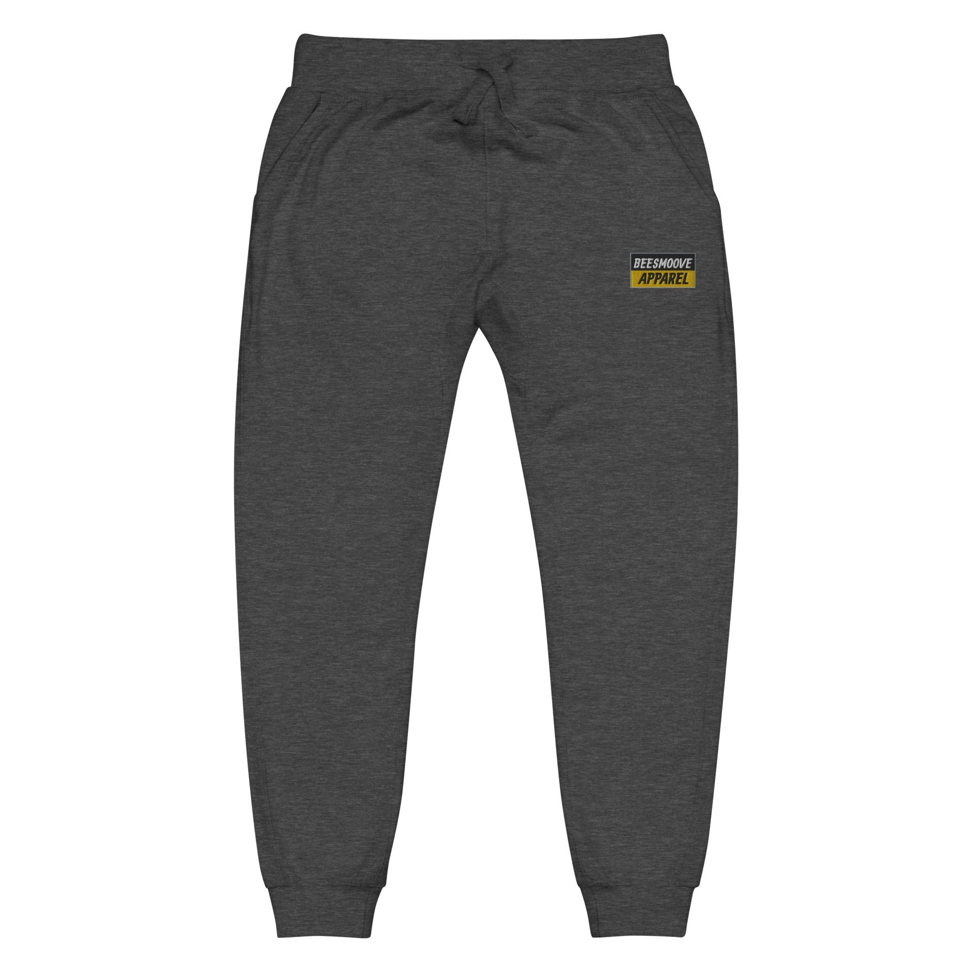 Beesmoove apparel black&gold mark Unisex fleece sweatpants - Beesmoove