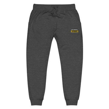 Beesmoove apparel black&gold mark Unisex fleece sweatpants - Beesmoove