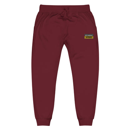 Beesmoove apparel black&gold mark Unisex fleece sweatpants - Beesmoove