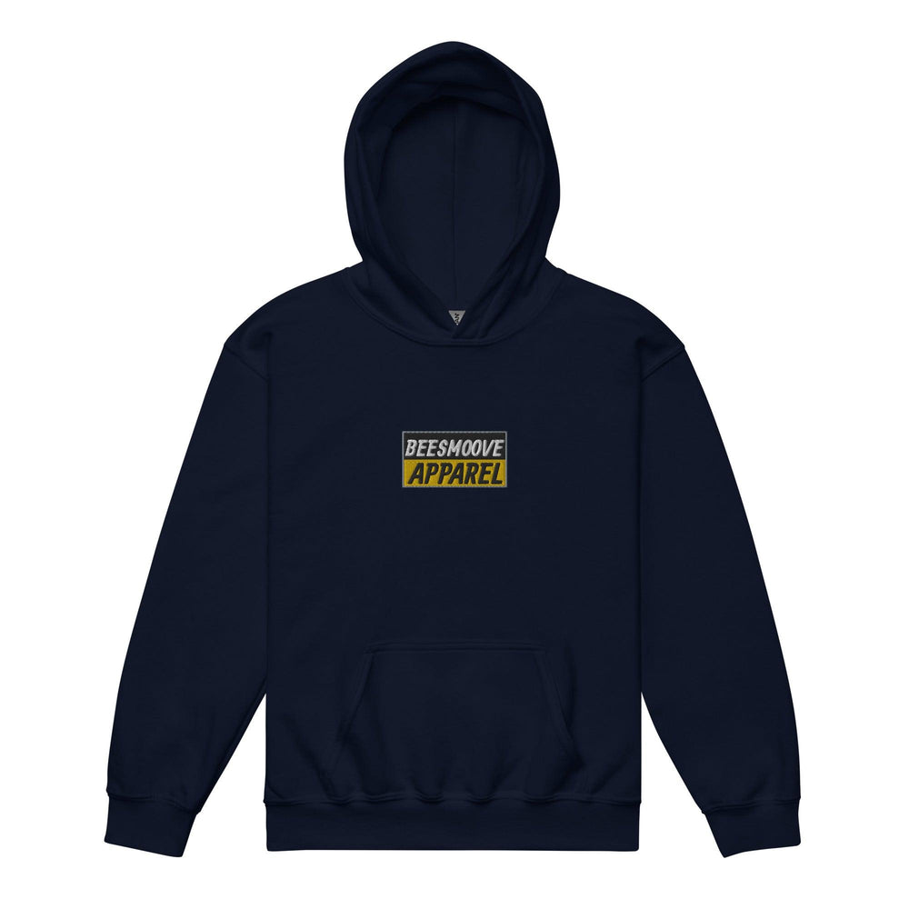 Beesmoove apparel black&gold mark Youth heavy blend hoodie - Beesmoove 